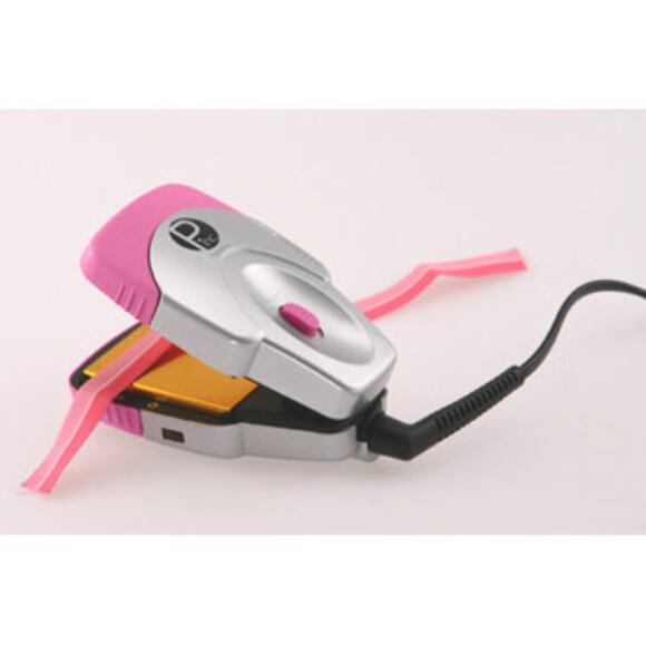Pebbles Inc Ribbon Iron Electric Portable Mini Heat Press Iron Pink 110V/60Hz - Picture 1 of 4